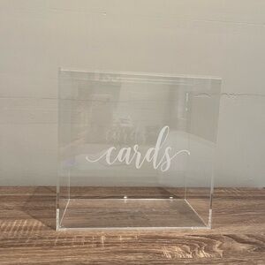 Cards box, wedding, birthday, holiday